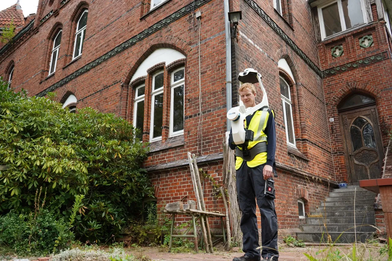 Tragbares Mobiles Laserscanning für komplexe Innenbereiche